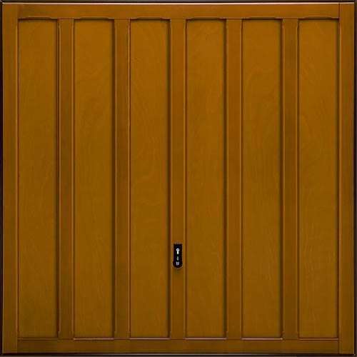timber garage door design
