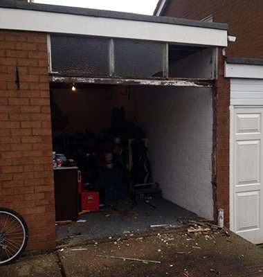 garage at Winsford