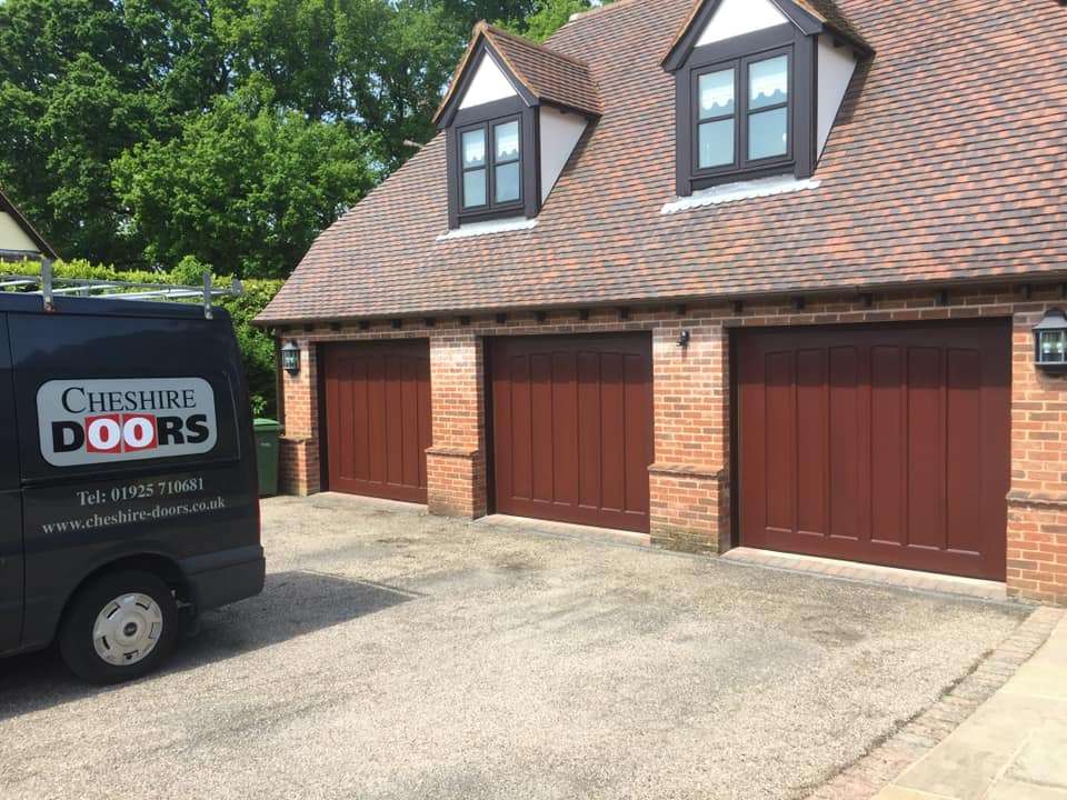 garage door installations in Crewe